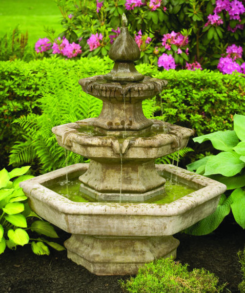 Three Tier Spade Garden Fountain Affordable Prices